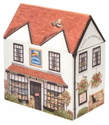 Obrázok produktu pre Dekoratívna dóza Meander, vhodná na pečivo, rozmer 8x5x9 cm