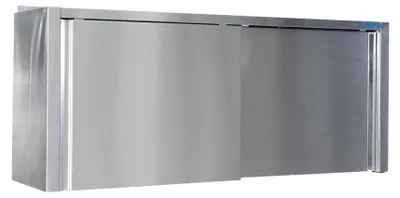 Produktbild von Edelstahlhängeschrank - Breite 1200mm, T 400 x H 600 mm
