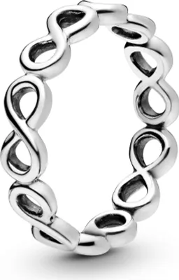 Immagine prodotto di Pandora, anello semplice "Infinito", modello 190994, anello da donna, taglia: 58