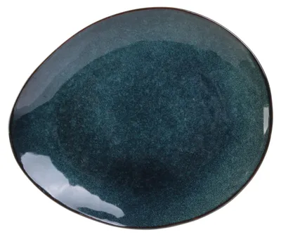 Produktbild von 12 Dessertteller 22 cm Galet Blau - Au Grès Du Temps - Home Deco Factory - Cmp