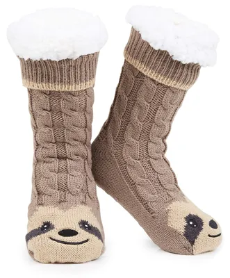 Produktbild von CityComfort Kuschelsocken Damen mit Abs Sohle, Flauschig Warme Socken Damen für