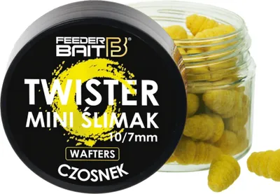 Obrázok produktu pre Feederová návnada Twister Mini Slimák Wafters 10 x 7 mm Česnek