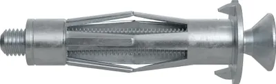 Produktbild von Fischer 545971, Schrauben- & Dübelsatz, Gipsfaserplatten, Gipskarton, Metall, 52 mm, 1 cm, 7 mm