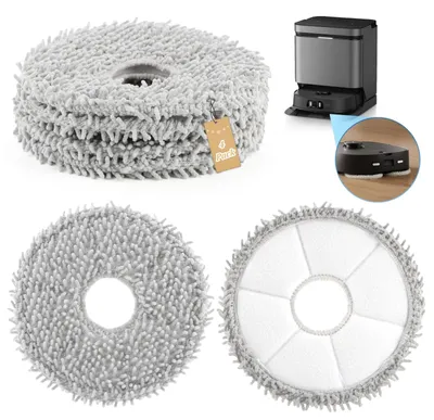 4er-Pack Wischpads für Eureka J15 Pro Ultra & Ecovacs T30S