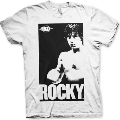 Produktbild von Rocky - Vintage Photo T-Shirt - X-Large - White