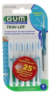 Productafbeelding van Gum Trav-Ler Rager 1.6 Mm (Blauw) (6 stuks)