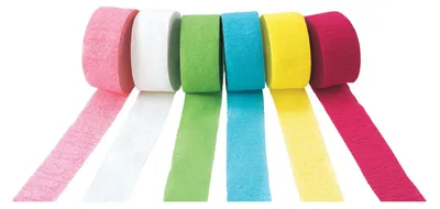 Produktbild von Färbung - Crepe Paper Slingers Set 2, 6 Set von 6