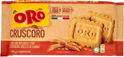 Produktbild von Oro Saiwa cruscoro 400g Italienisch brauner Zucker kekse biscuits cookies