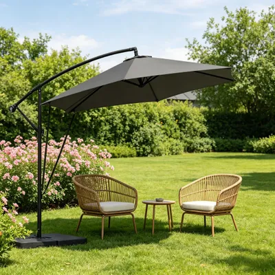Produktbild von Gartenschirm, Klappbarer Sonnenschirm, Poolschirm, flexibler Sonnenschirm
