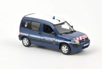 Productafbeelding van CITROËN Berlingo uit 2005, gebruikt door de politie (hondeneenheid), modelnummer NOREV155713, schaal 1/43, merk NOREV