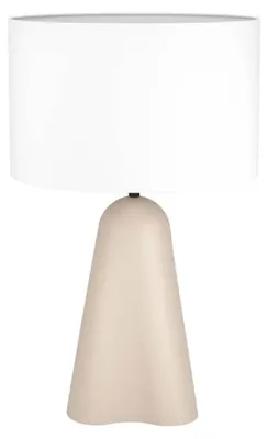 Image de Lampe de table design Tolleric, couleur crème
