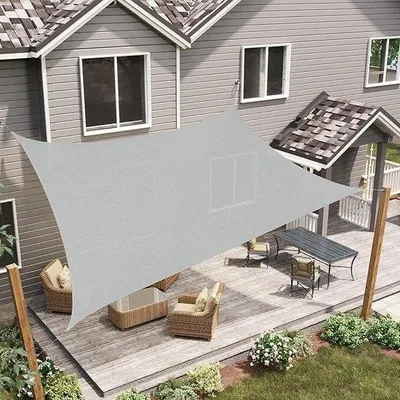 Produktbild von Famanu Sonnensegel UV-Schutz und Windschutz - 3 x 5 m