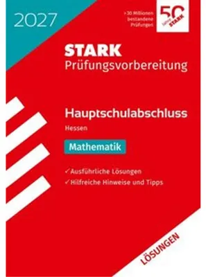 Produktbild von STARK Lösungen zu Mathematik - Hauptschulabschluss 2027 Hessen - Prüfungsvorbereitung