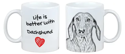 Productafbeelding van Jamnik I mok met hond het leven is beter Art-Dog