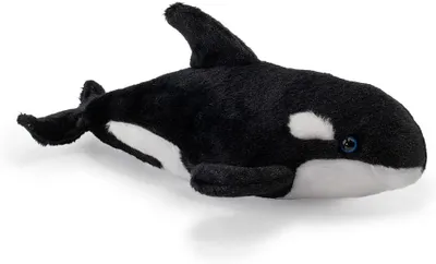 Productafbeelding van Pluche orka, zacht gevuld, 20-22 cm, geschikt voor baby's en peuters