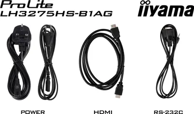 Imagen del producto de iiyama LH3275HS-B1AG iiyama PROLITE LH3275HS-B1AG LED-Display, schwarz, 80,0 cm (32,0 Zoll)