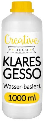 Productafbeelding van Creative Deco Professionele Transparante Gesso Acryl Primer, 1L
