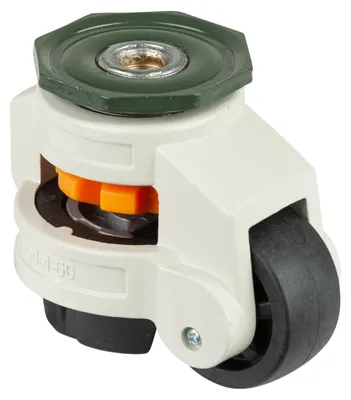 Produktbild von BS Rollen Heberolle W221.A90.050 Lenkrolle mit Feststeller, Raddurchmesser 50 mm,