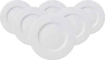 Produktbild von Villeroy & Boch White Pearl Frühstücksteller ø 22,7 cm 6er Set
