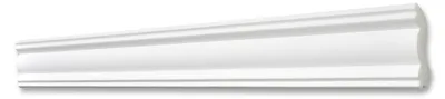 Produktbild von Decosa Zierprofil ST45, weiß, 45 x 45 mm, Länge: 2 m - 01 Stück