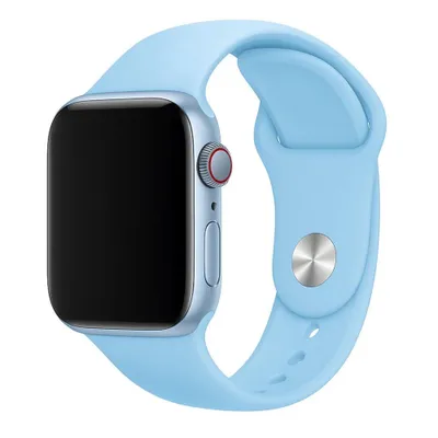 Produktbild von Sport Armband für Apple Watch Series 10 9 8 7 6 5 4 3 2 SE Silikon 38/40/41mm S
