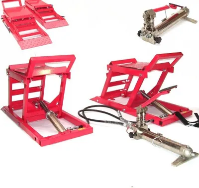 Produktbild von PKW Hubrampe Rampe 1300kg Wagenheber mobil Hebebühne Auto KFZ Auffahrrampe 06252
