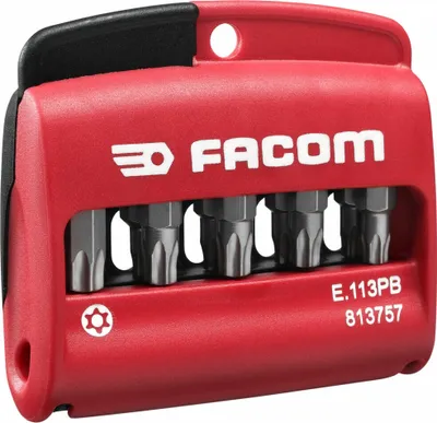 Image de Jeu de 10 embouts RESISTORX FACOM E.113PB