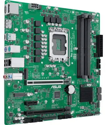 Obrázok produktu pre ASUS PRO B860M-C-CSM, Intel, LGA 1851 (Socket V1), Intel Core Ultra (Series 2), LGA 1851, DDR5-SDRAM, 256 GB