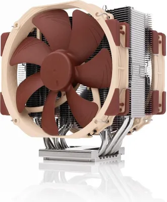 Produktbild von Noctua NH-U14S TR5-SP6, Luftkühlung, 14 cm, 300 RPM, 1500 RPM, 140,2 m³/h, Hellbraun