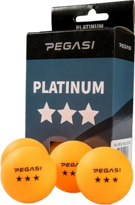 Produktbild von Pegasi Tischtennisbälle - Orange Tischtennisbällen 3 Sterne Tischtennisbälle - 40+ Qualität - 6 STK. - Orange