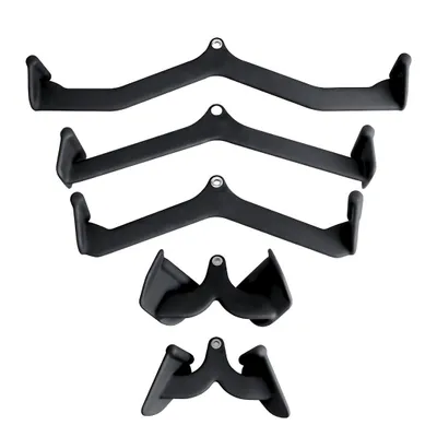 Immagine prodotto di PH Fitness Multi Grip Attachment Set - 5 impugnature - Impugnature versatili per Lat-Pulley e Rowing - Barra fitness regolabile con gommapiuma antiscivolo