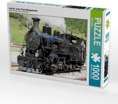 Produktbild von Calvendo Lok Nr. 4 der Furka Bergstrecke 1000 Teile Puzzle quer 640x480mm, Bujara André; 7408508