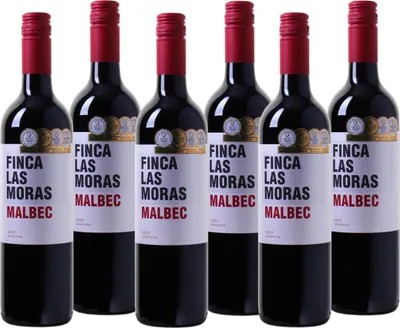 Produktbild von Finca Las Moras Rotwein Malbec trocken Argentinien 1 x 0,75 L