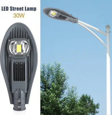 Image de Lampe de rue LED pour l'éclairage extérieur du jardin et de la cour 85?265V (30W Cool White)