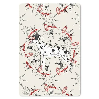 Produktbild von MuchoWow® Mauspad Mousepad Abstrakt - Hund - Muster - Dalmatiner 40x60 cm - Mousepads - Maus Mat - Pad - Mausunterlage - Schreibtisch Accesoire