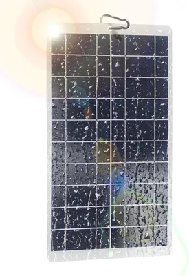 Zdjęcie produktu dla 8W panel słoneczny šC IPX6 wodoodporny 5-woltowy monokrystaliczny panel słoneczny, 19% wysokowydajny, typ C, szybkie ładowanie, przenośny panel słoneczny do smartfonów/monitorów/kamer zewnętrznych