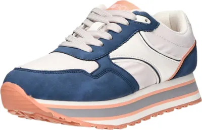 Produktbild von BOXX Damen-Sneaker Blau-Weiß, Farbe:blau, EU Größe:39