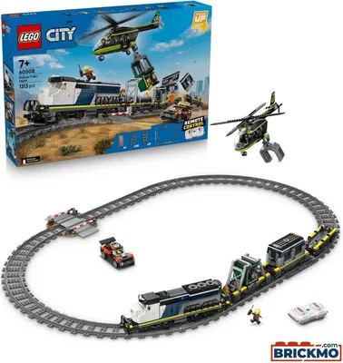 Zdjęcie produktu dla LEGO City 60508 Napad na pociąg policyjny 60508