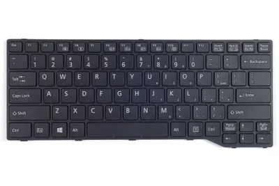Produktbild von Tradebit - Klávesnice pro Fujitsu | English US QWERTY INT | Plná kompatibilita | Vysoce kvalitní materiály | Modely: E744 E734 E746 E736