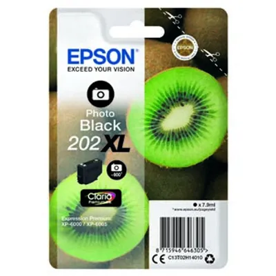 Obrázok produktu pre Epson originálny atrament / atrament C13T02H14010, 202 XL, foto čierny, 7,9 ml