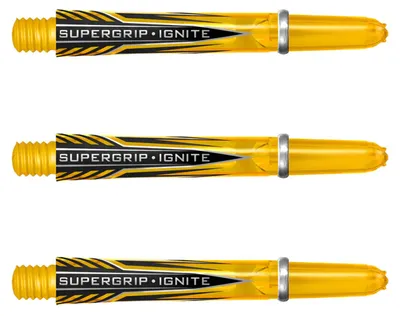 Obrázek produktu pro Harrows - Šipkové hroty „Supergrip Ignite“ balení po 3 ks PP4368 (33 mm) (žluté)