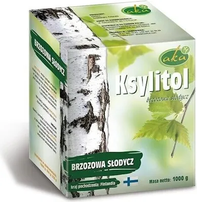 Produktbild von Auch bekannt als Crystal Xylitol 1 kg Zuckerersatz