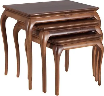 Productafbeelding van Woonkamer, luxe houten meubels, bijzettafeltje, salontafel, interieur