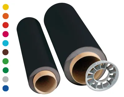 Produktbild von COROPOL Magnetfolie mit Beschichtung, weiß oder farbig