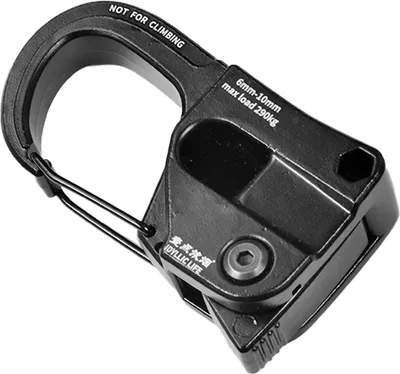 Produktbild von Seilspanner, selbstsichernder Regler, rostfrei, leicht, tragbar, starke Tragkraft, ergonomischer Kordelversteller mit Schnellverschluss