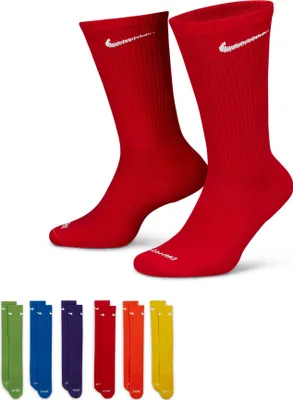 Produktbild von Nike EVERYDAY PLUS CUSHIONED CREW (6 PAAR) GELB L
