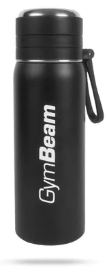 Produktbild von GymBeam - Isolierflasche aus Stahl (500 ml) in Black