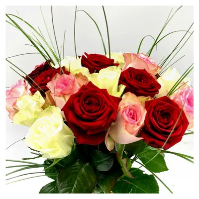 Produktbild von Premiumstrauß mit Rosen - Großer Blumenstrauß XXL