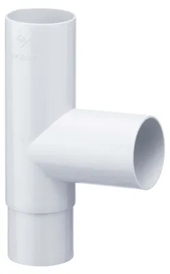 Produktbild von INEFA Abzweiger Fallrohr 87 Grad DN50/50 / 50mm/50mm Weiß PVC