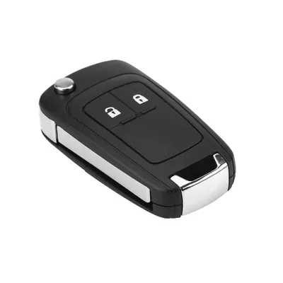 Immagine prodotto di Flip pieghevole remoto 2 pulsanti auto portachiavi Shell caso per Vauxhall Opel Astra Insignia
